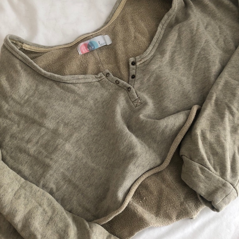 Free People beach collection top